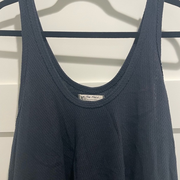 WE THE FREE Women's Navy Blue Tank Top size XL - Picture 2 of 8